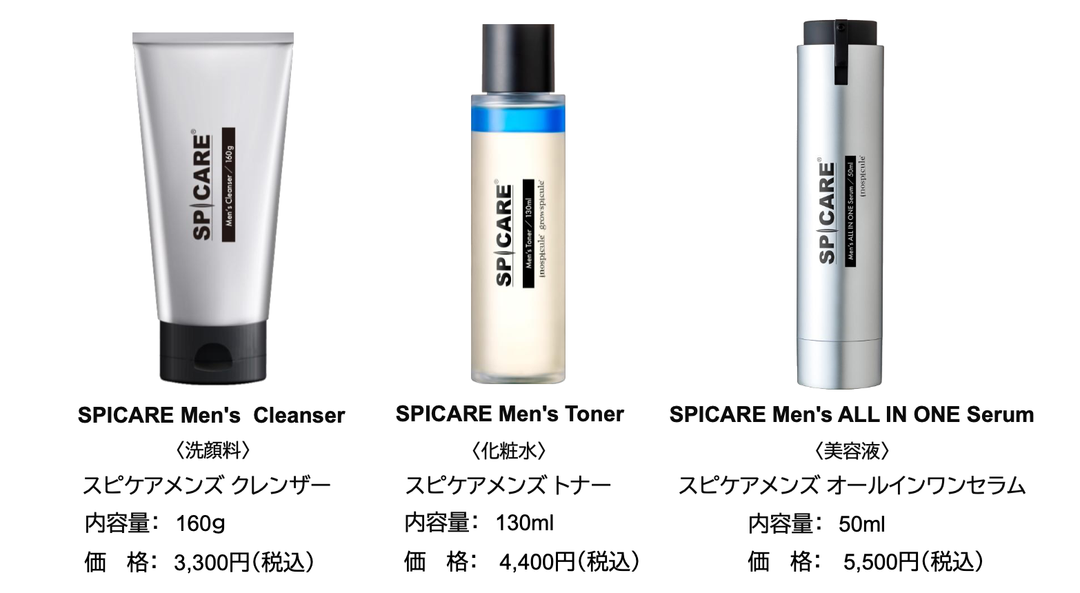 スピケア　メンズ