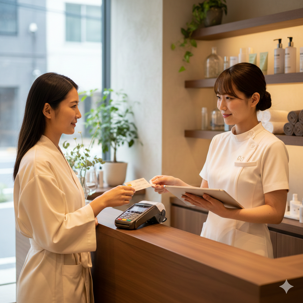 エステでのカード決済