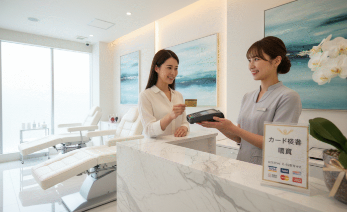 エステサロン カード決済 導入