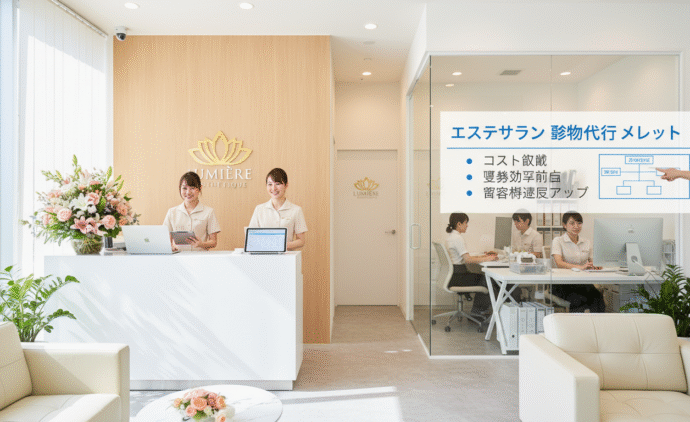 エステサロン 事務代行 メリット