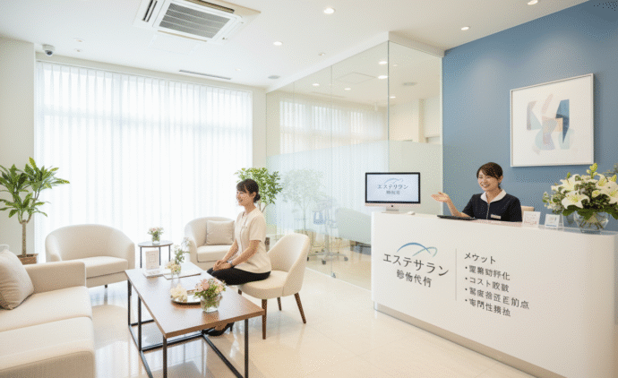 エステサロン 事務代行 メリット