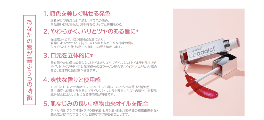 リップアディクト　特徴