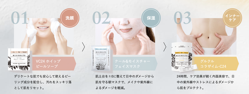 ミシレルト　朝